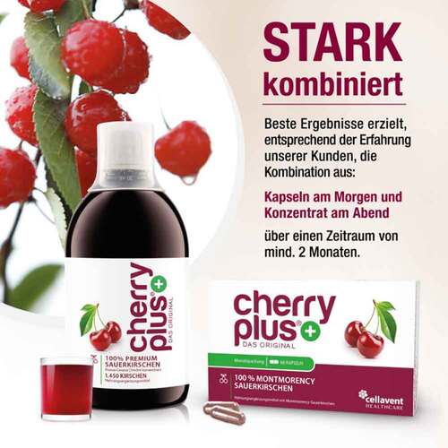 Cherry Plus Das Original Montmorency Sauerk.-Kapseln  - 5