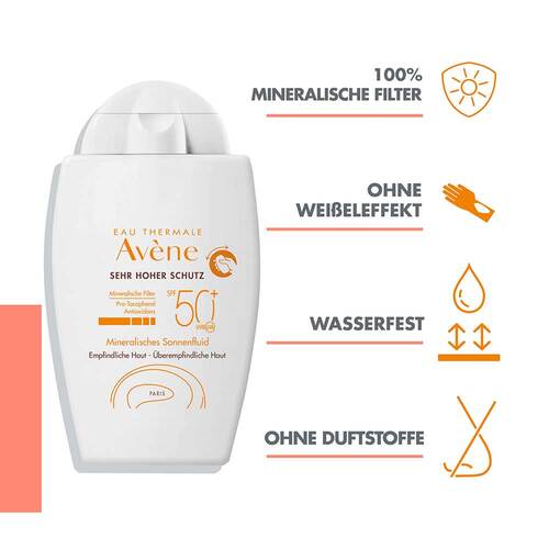 Avene Mineralisches Sonnenfluid Spf 50 + unget&ouml;nt - 2