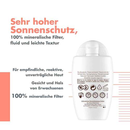 Avene Mineralisches Sonnenfluid Spf 50 + unget&ouml;nt - 3