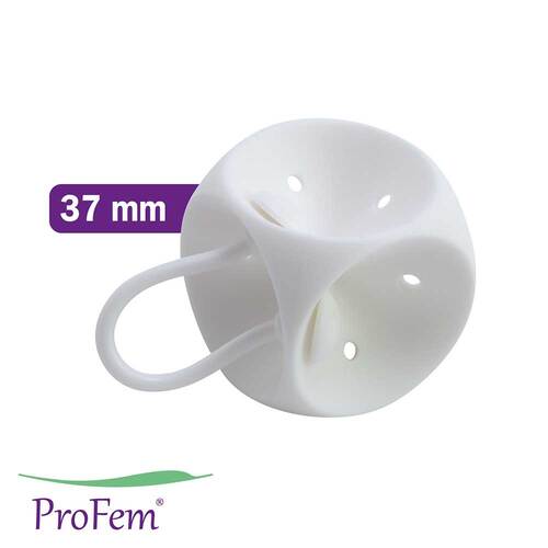 Profem W&uuml;rfel Pessar perforiert 37 mm Gr&ouml;&szlig;e 3 - 2