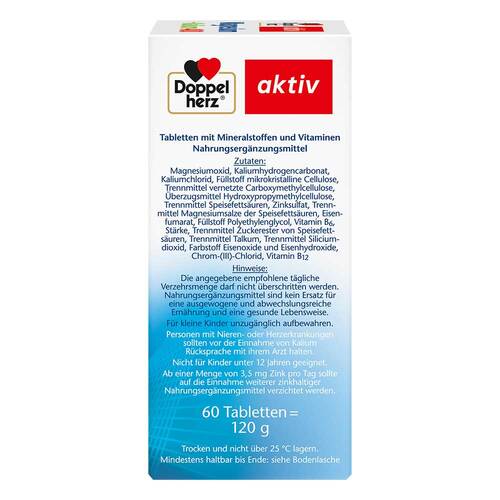 Doppelherz Magnesium + Kalium Tabletten - 2