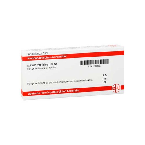 ACIDUM FORMICICUM D 12 Ampullen - 1