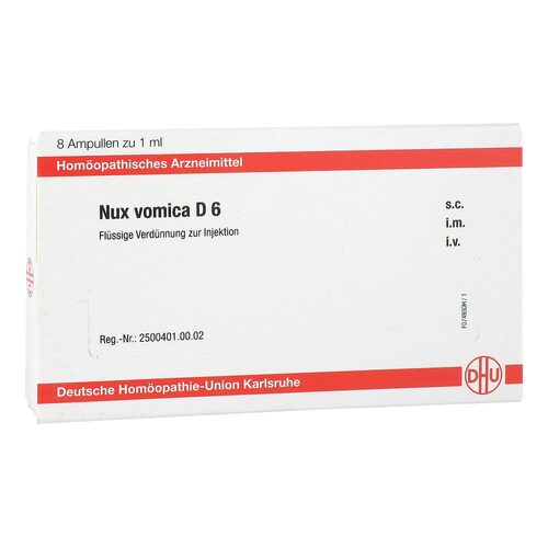NUX VOMICA D 6 Ampullen - 1