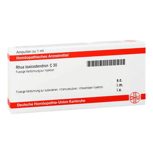 Rhus Toxicodendronicodendron C 30 Ampullen - 1