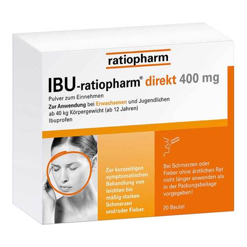 Ibu-Ratiopharm direkt 400 mg Pulver zum Einnehmen - 1