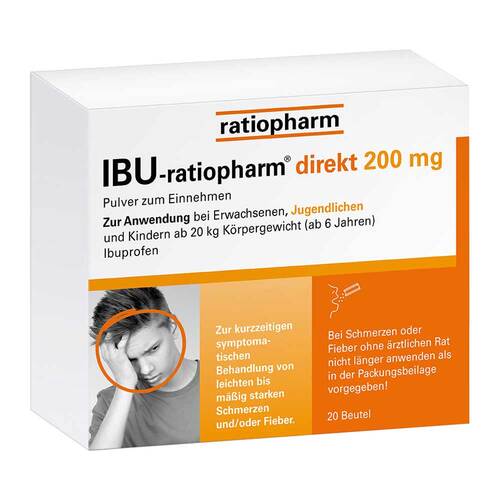 Ibu-Ratiopharm direkt 200 mg Pulver zum Einnehmen - 1