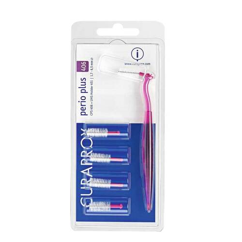 Curaprox perio Cps 406 1,7-6,5mm 1 Halt. + 5 B&uuml;. - 1