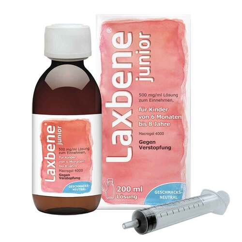 Laxbene junior 500 mg L&ouml;sung f&uuml;r Kinder von 6 Monaten - 8 Jahre - 1