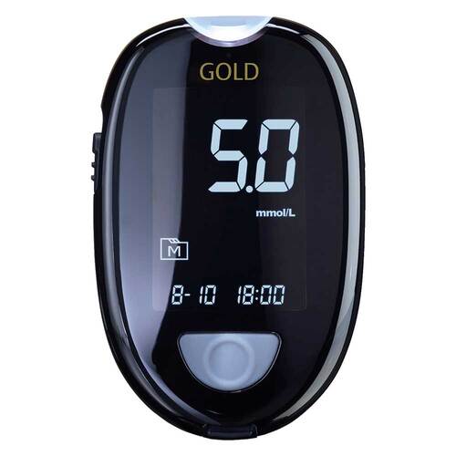 Glucocheck Gold Blutzuckermessger&auml;t Set mmol / l - 2
