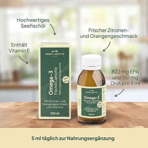 Omega-3 Fisch&ouml;l Lamotte - 2