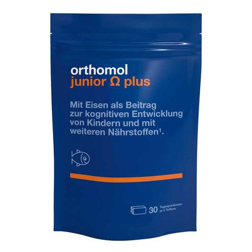 Orthomol Junior Omega plus Kaudragees - 1