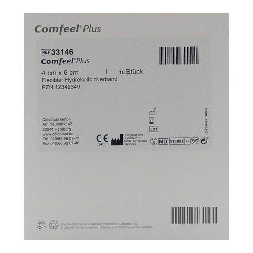 Comfeel Plus flexib.Hydrokolloidverband 4x6 cm - 2