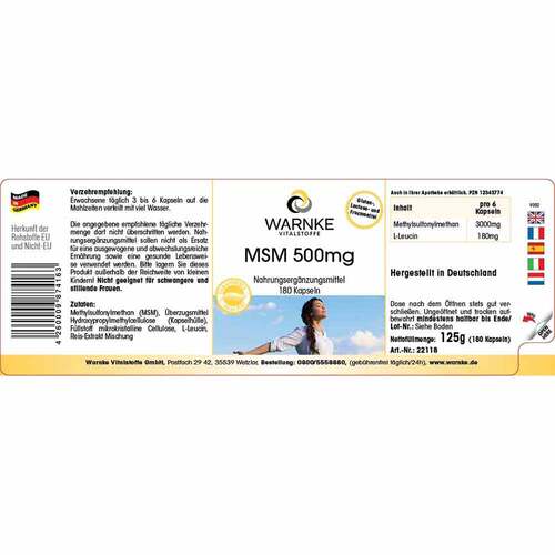 Msm 500 mg Kapseln - 2