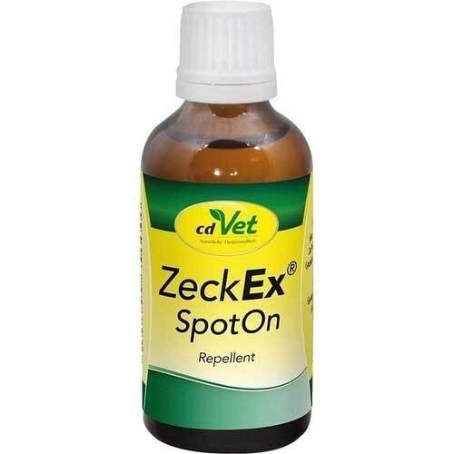 Zeckex Spot-on Repellent f&uuml;r Hunde / Katzen - 1