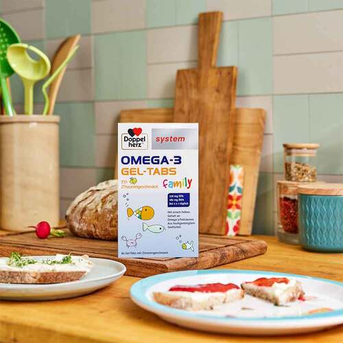 Doppelherz Omega-3 Gel-Tabs family system - 2