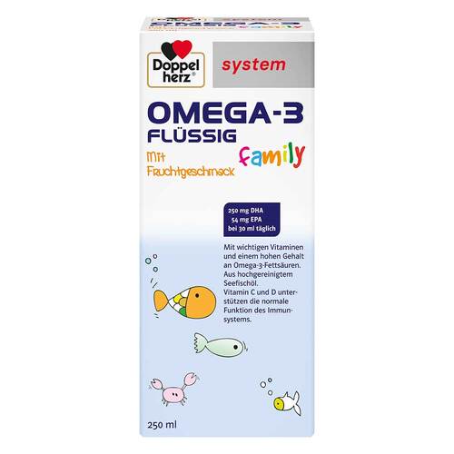 Doppelherz Omega-3 fl&uuml;ssig family system - 1