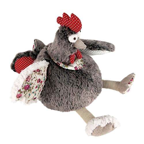 K&ouml;rnerkissen Huhn Trude grau - 1