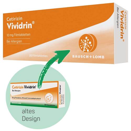 Cetirizin Vividrin 10 mg Filmtabletten - 5
