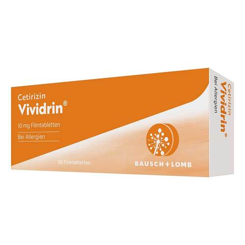 Cetirizin Vividrin 10 mg Filmtabletten - 1