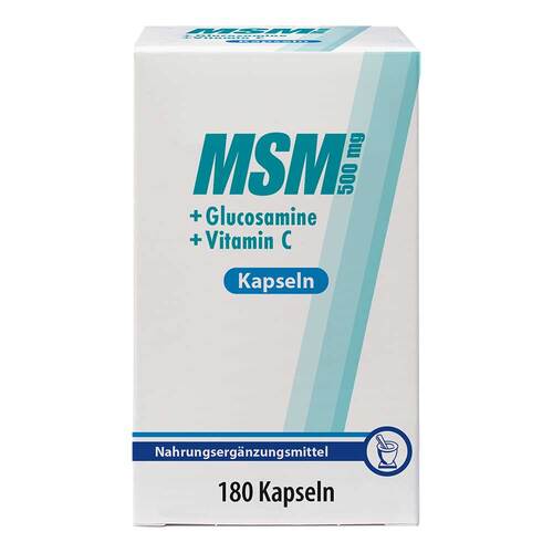 Msm 500 mg + Glucosamine Kapseln - 1