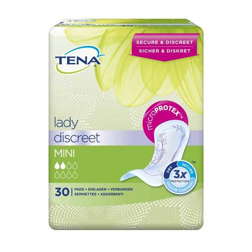TENA LADY Discreet Inkontinenz Einlagen mini - 2