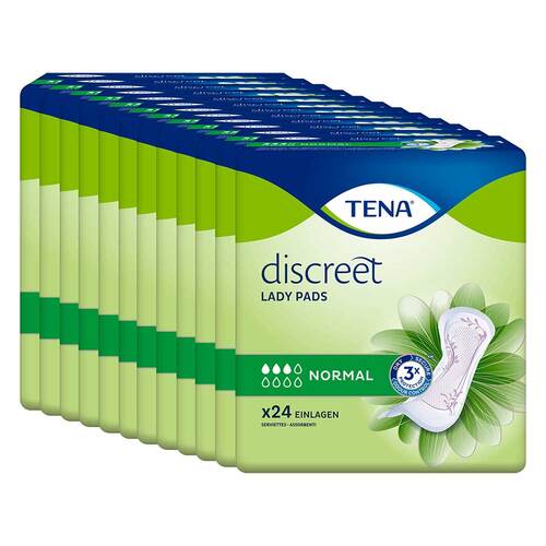 TENA LADY Discreet Inkontinenz Einlagen normal - 1
