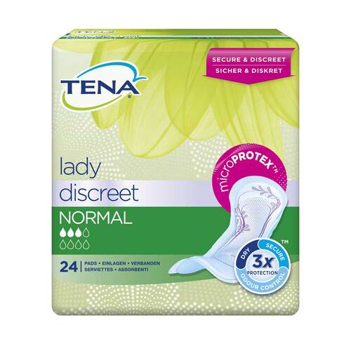 TENA LADY Discreet Inkontinenz Einlagen normal - 2