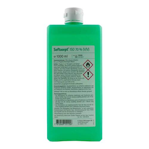 Softasept Iso 70% L&ouml;sung z.Anwendung a.d.Haut - 2