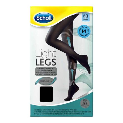 SCHOLL Light LEGS Strumpfhose 60den M schwarz - 1