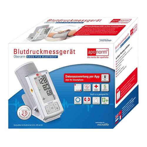 Aponorm Blutdruckmessger&auml;t Basis Plus Bluetooth OA - 2