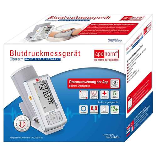 Aponorm Blutdruckmessger&auml;t Basis Plus Bluetooth OA - 3