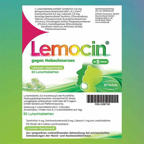 Lemocin gegen Halsschmerzen Lutschtabletten - 4