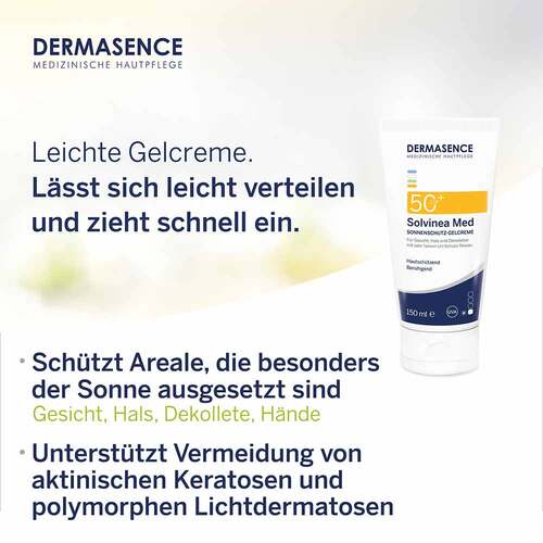 Dermasence Solvineamed Sonnensch.Gelcreme Lsf 50 +  - 3