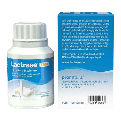 Lactrase 3.300 Fcc Kapseln - 3