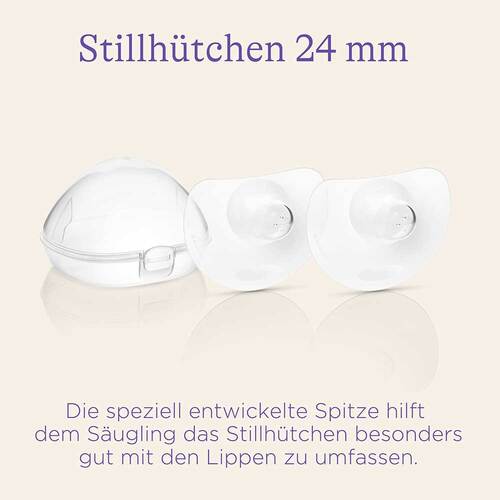 LANSINOH Stillh&uuml;tchen 24 mm - 6