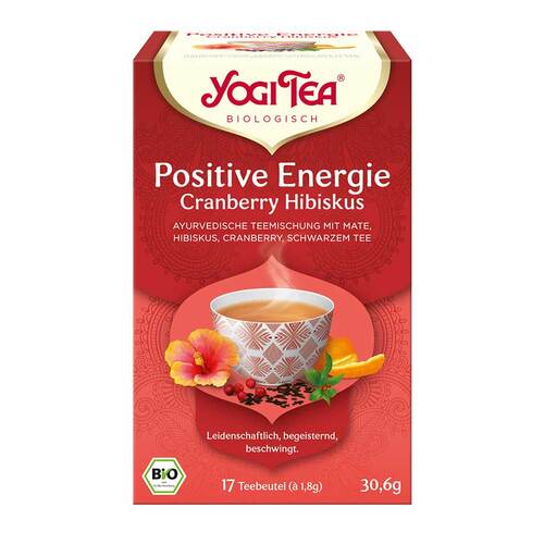 Yogi Tea Positive Energie Cranberry Hibiskus Bio - 1