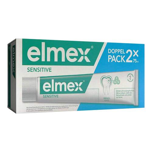 Elmex Sensitive Zahnpasta Doppelpack - 2