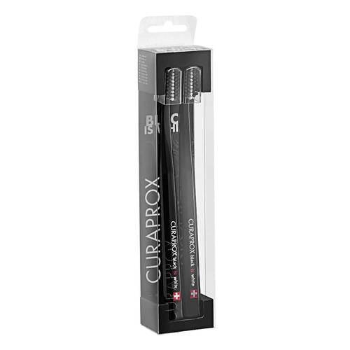 Black IS White Zahnb&uuml;rsten Set black / black - 1
