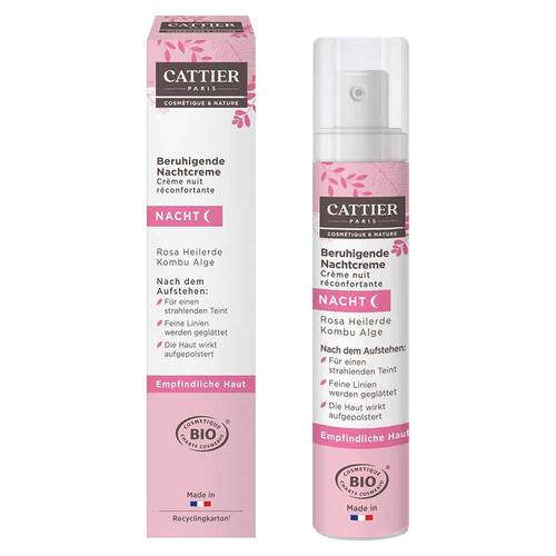 Cattier Tendre cocon beruhig.Nachtcreme - 1