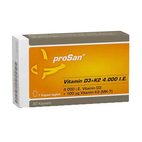 Prosan Vitamin D3 + K2 4.000 I.E. Kapseln - 1