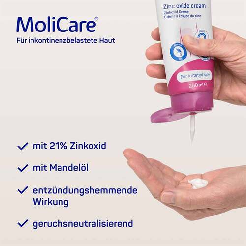 MOLICARE Skin Zinkoxid Creme - 4