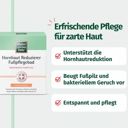 Allg&auml;uer Latschenkiefer Hornhaut Reduzierer Fu&szlig;pflaster Bad - 4