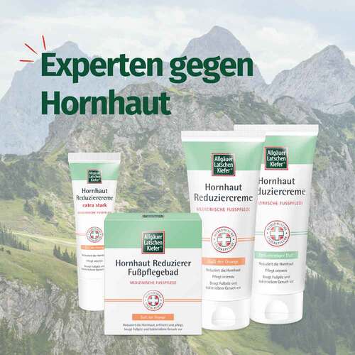 Allg&auml;uer Latschenkiefer Hornhaut Reduzierer Fu&szlig;pflaster Bad - 5