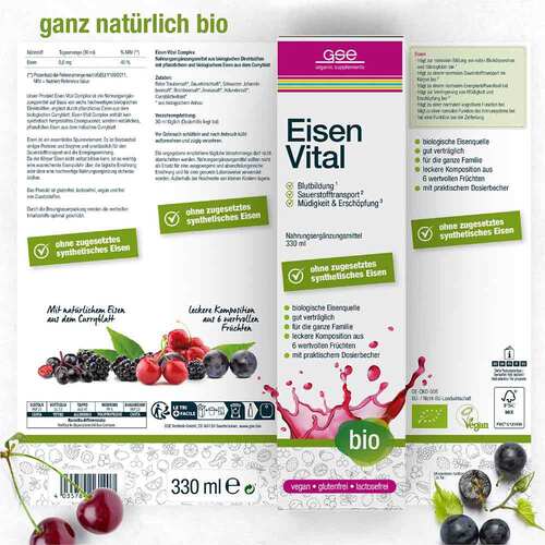 Gse Eisen Vital Complex Bio Fl&uuml;ssigkeit zum Einnehmen  - 2