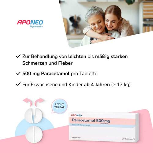 Paracetamol-Tabletten 500 mg - 2