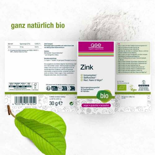 Gse Zink Compact Bio Tabletten - 2