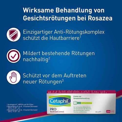 Cetaphil Redness Control Creme z Symptombehandlung - 3