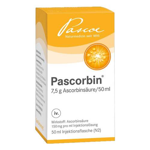 Pascorbin Injektionsl&ouml;sung Injektionsflasche - 1