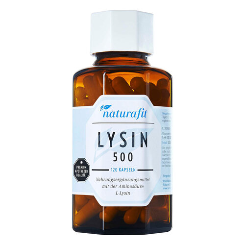 Naturafit Lysin 500 Kapseln - 1