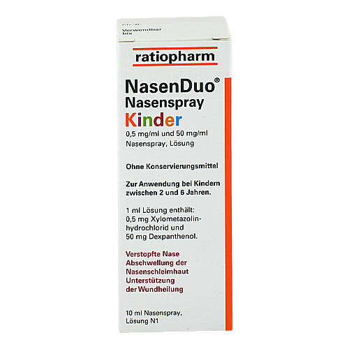 Nasenduo Nasenspray Kinder - 4